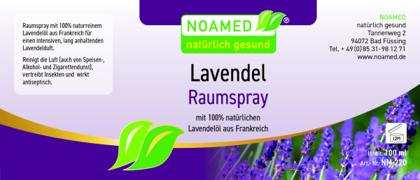 Raumspray Lavendel  100ml